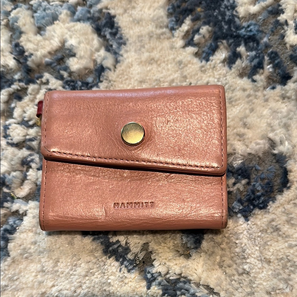 Pink Hammitt Leather Wallet